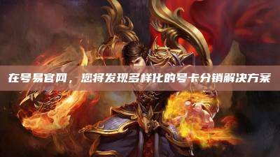 在号易官网,您将发现多样化的号卡分销解决方案