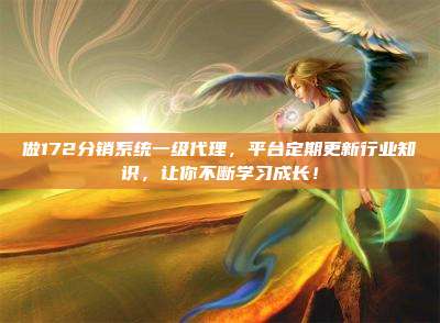 做172分销系统一级代理，平台定期更新行业知识，让你不断学习成长！