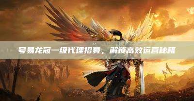 号易龙冠一级代理招募,解锁高效运营秘籍