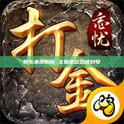 胖东来投诉后 主播柴怼怼被封号
