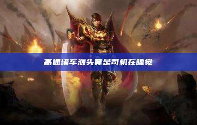 高速堵车源头竟是司机在睡觉