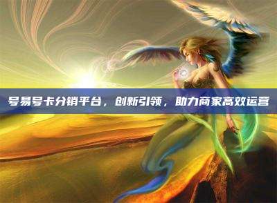 号易号卡分销平台,创新引领,助力商家高效运营