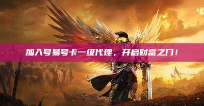 加入号易号卡一级代理,开启财富之门!