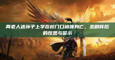 两老人送孙子上学在校门口被撞身亡,悲剧背后的反思与警示