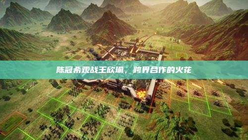 陈冠希观战王欣瑜，跨界合作的火花