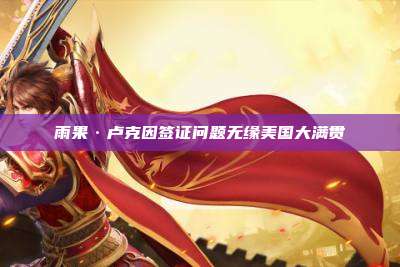 雨果·卢克因签证问题无缘美国大满贯