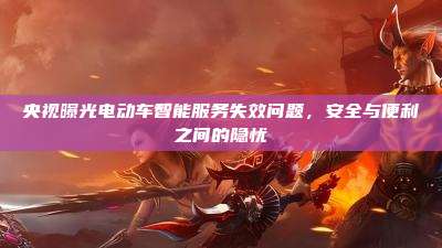 央视曝光电动车智能服务失效问题,安全与便利之间的隐忧