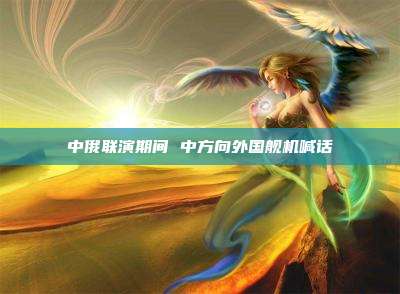中俄联演期间 中方向外国舰机喊话