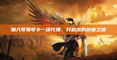 加入号易号卡一级代理，开启您的创业之路