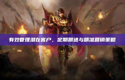 有效管理潜在客户，定期跟进与精准营销策略
